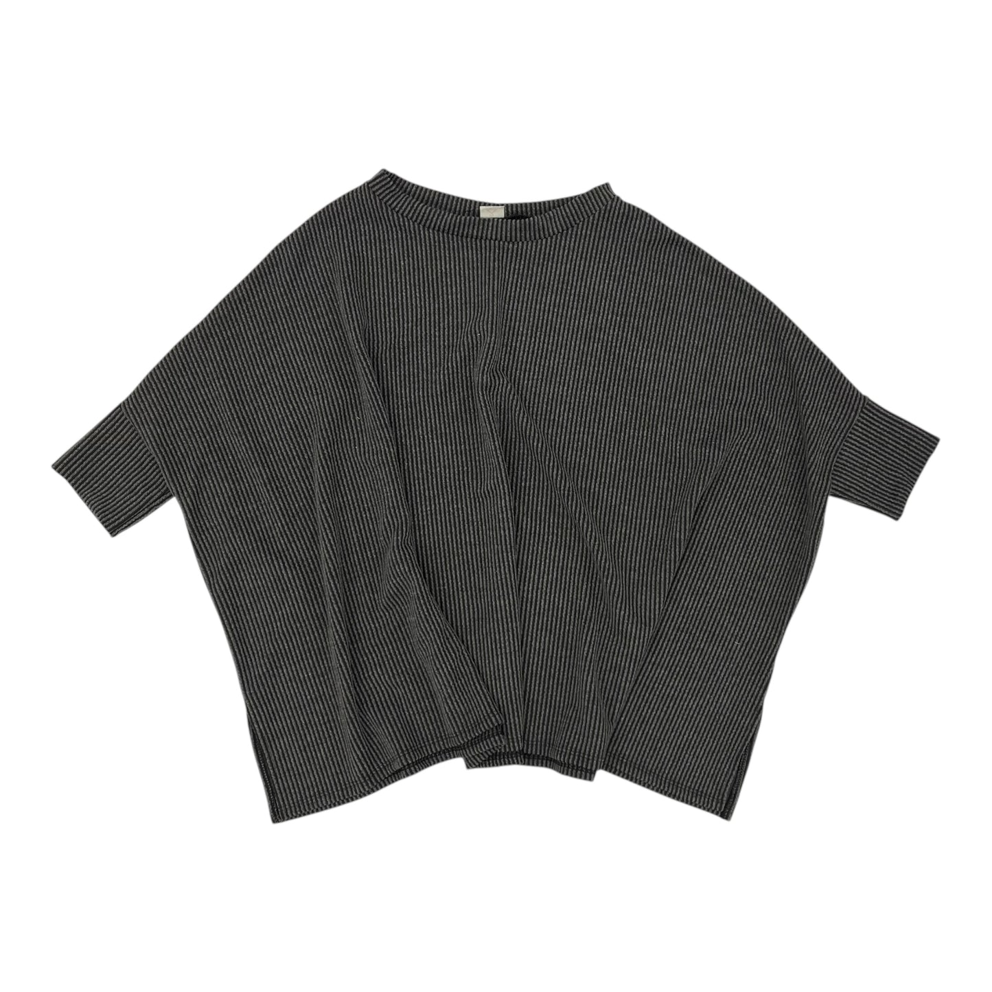 Poncho By Like Love In Grey, Size:Osfm