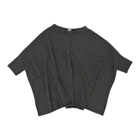 Poncho By Like Love In Grey, Size:Osfm