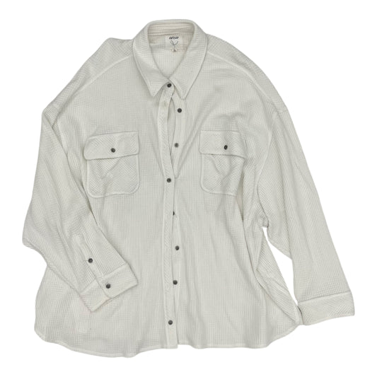 Top Ls By Aerie In Cream, Size:Xxl