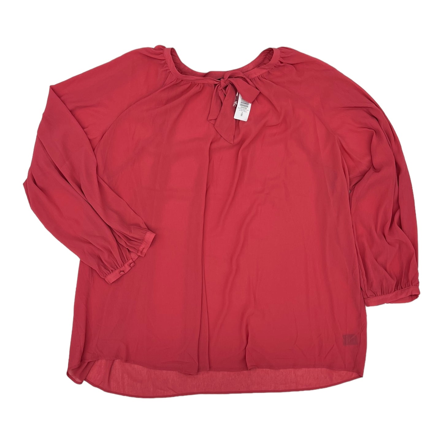 PINK BLOUSE LS by TORRID Size:6