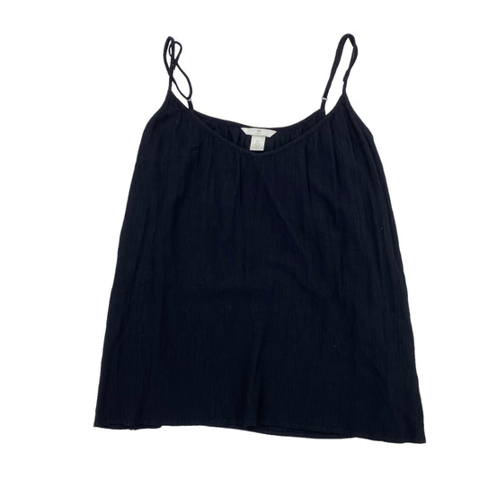 BLACK H&M TOP SLEEVELESS, Size L