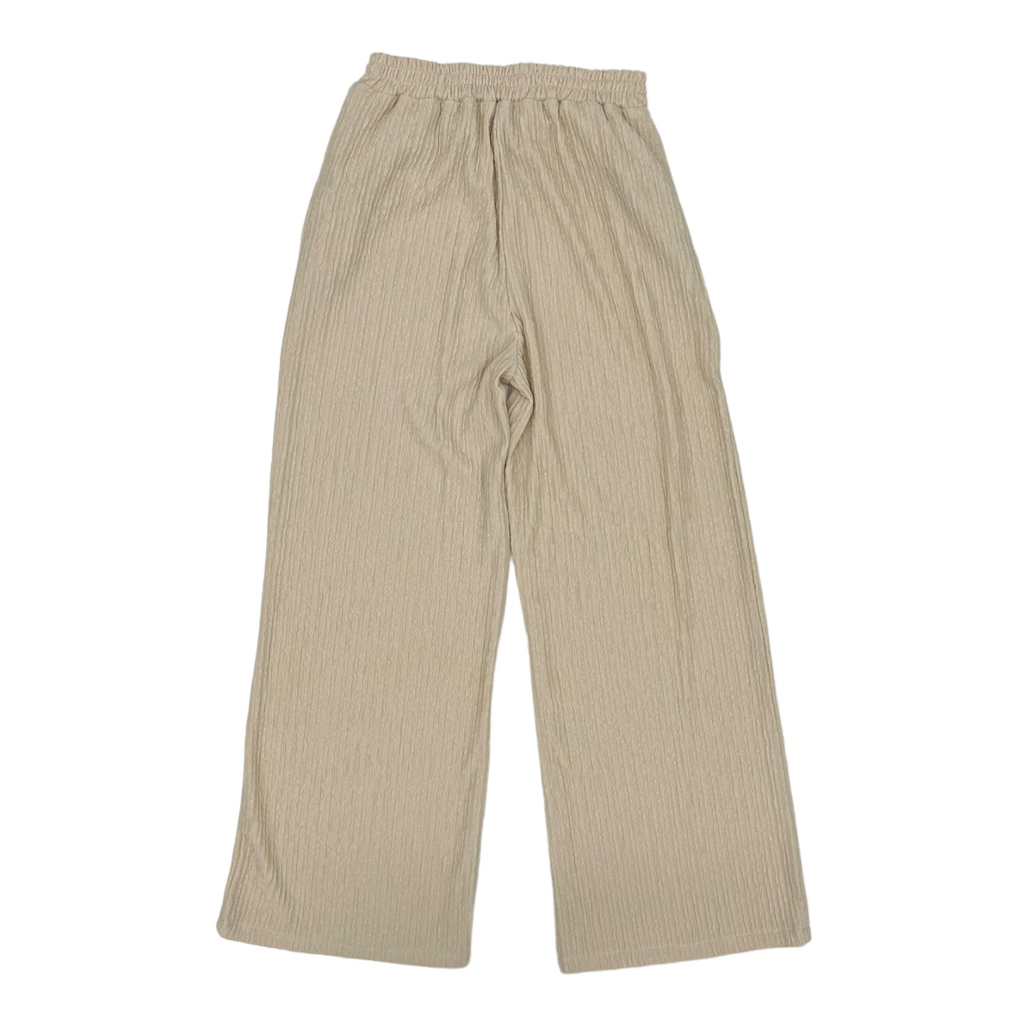 TAN PANTS WIDE LEG by CLOTHES MENTOR Size:M