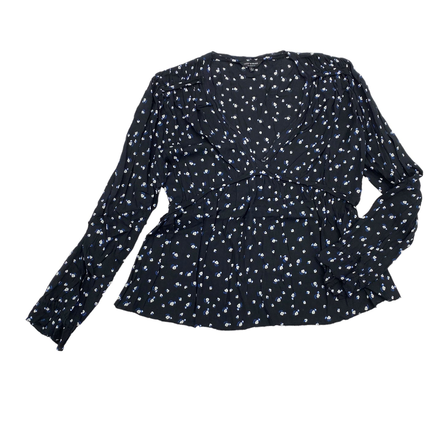 BLACK TOP LS by LUCKY BRAND Size:L