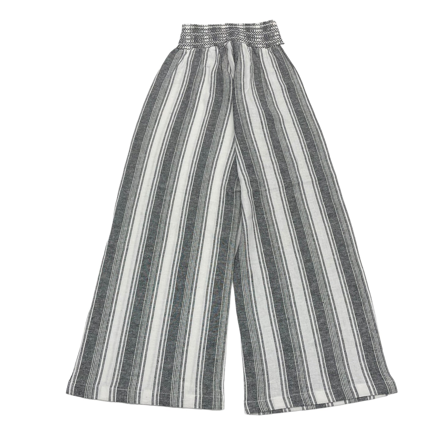 GREY & WHITE PANTS LINEN by CLOTHES MENTOR Size:M