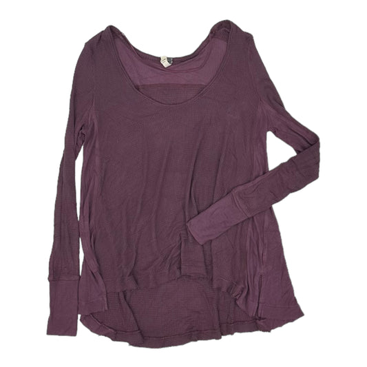 PURPLE TOP LS by WE THE FREE Size:S