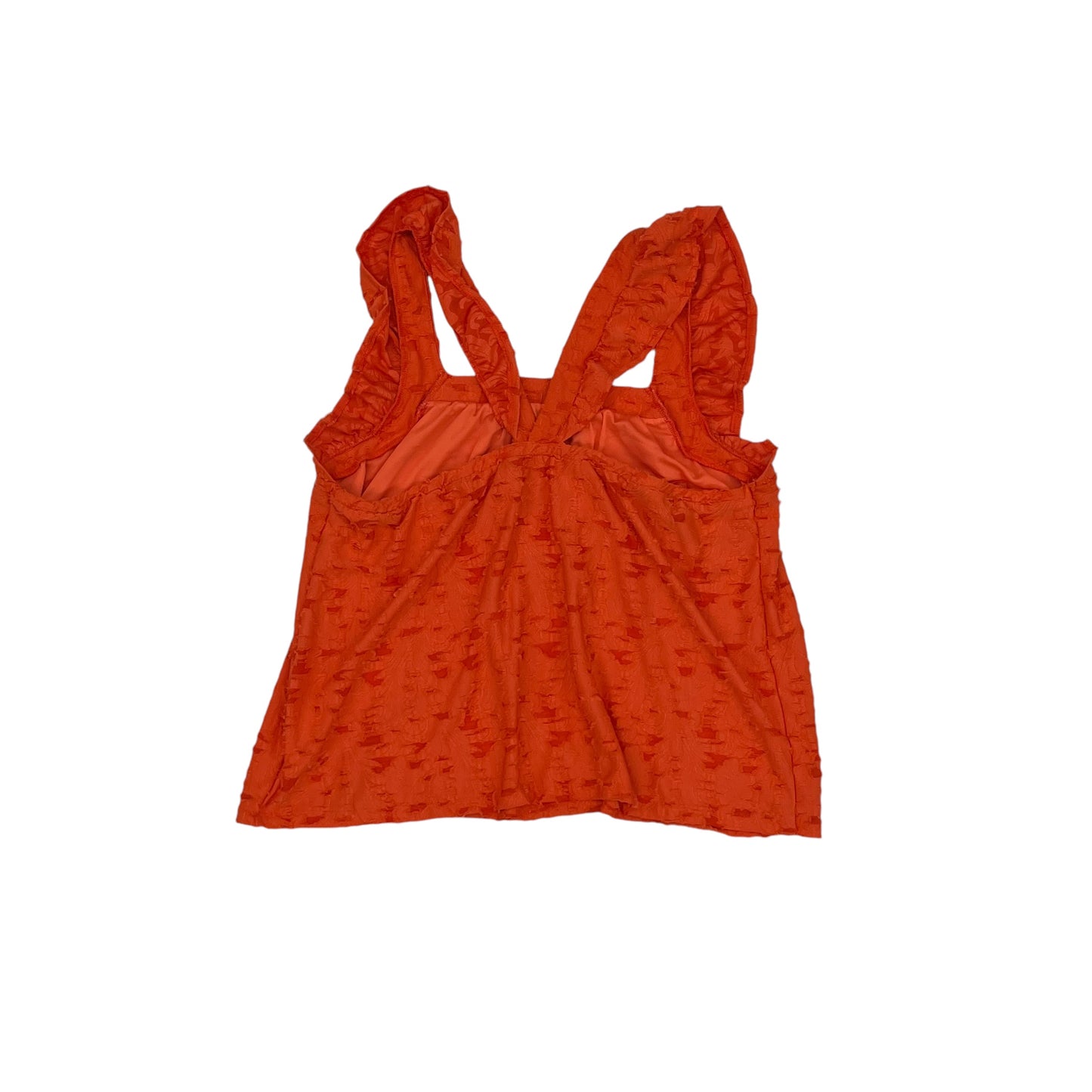 ORANGE TOP SLEEVELESS by LC LAUREN CONRAD Size:2X