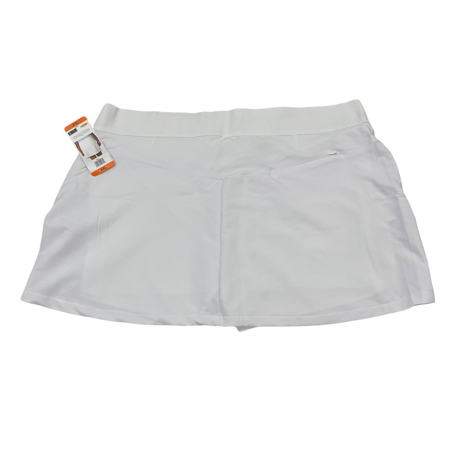 ATHLETIC SKORT By CLOTHES MENTOR In WHITE, Size:XXL