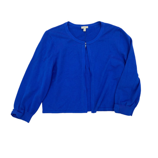 Cardigan By Talbots In Blue, Size:L