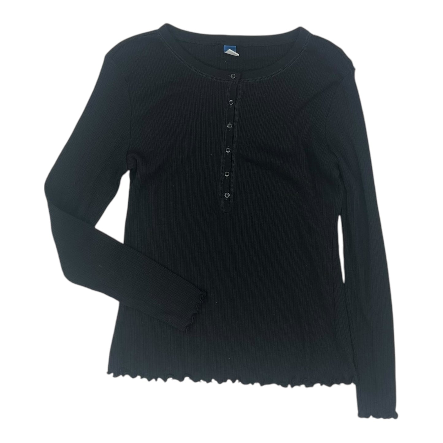 Top Ls By Old Navy In Black, Size:L