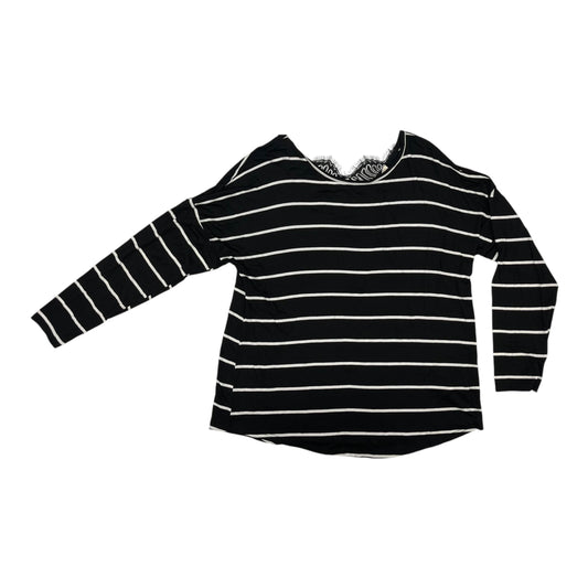 Top Ls By Lovely Melody In Striped Pattern, Size:M
