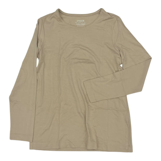 Top Ls By Chicos In Tan, Size:S