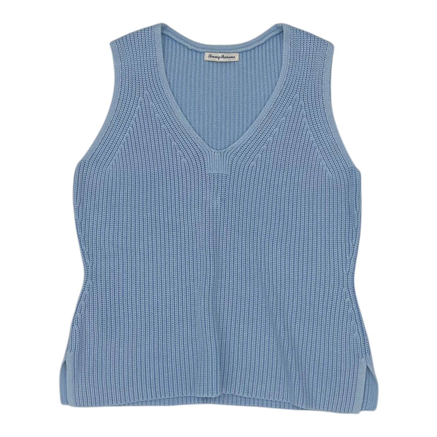 Vest Sweater By Tommy Bahama In Blue, Size:L