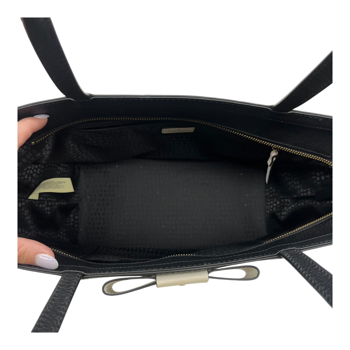 Handbag Designer By Kate Spade In Black, Size:Large