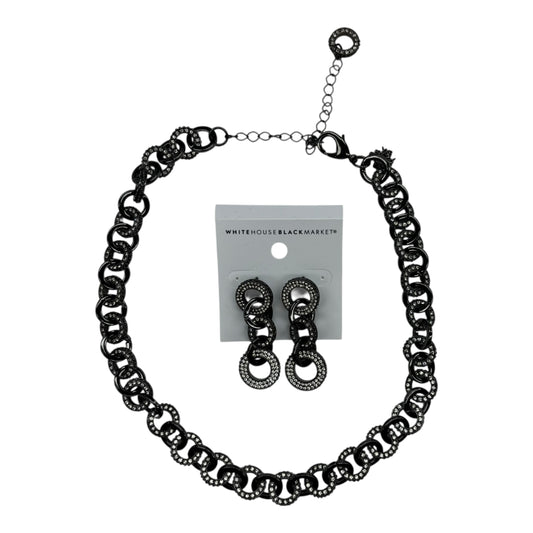 Necklace Set By White House Black Market In Black, Size:02 Piece Set