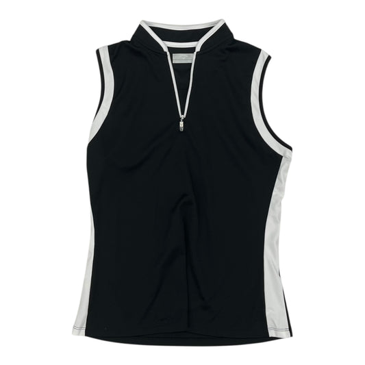 Athletic Tank Top By Callaway In Black, Size:L