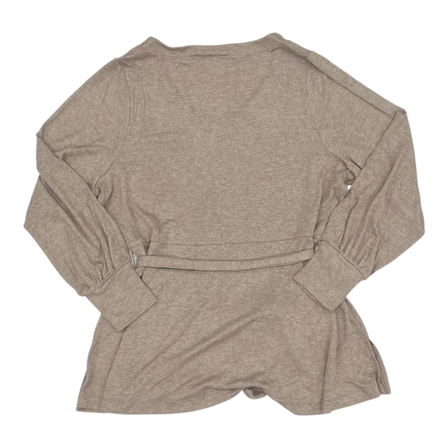 Tunic Ls By Lane Bryant In Tan, Size:2X