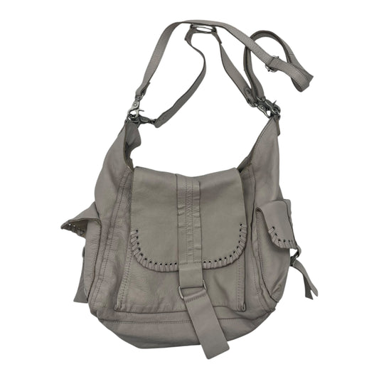 Handbag Leather By We The Free In Grey, Size:Medium