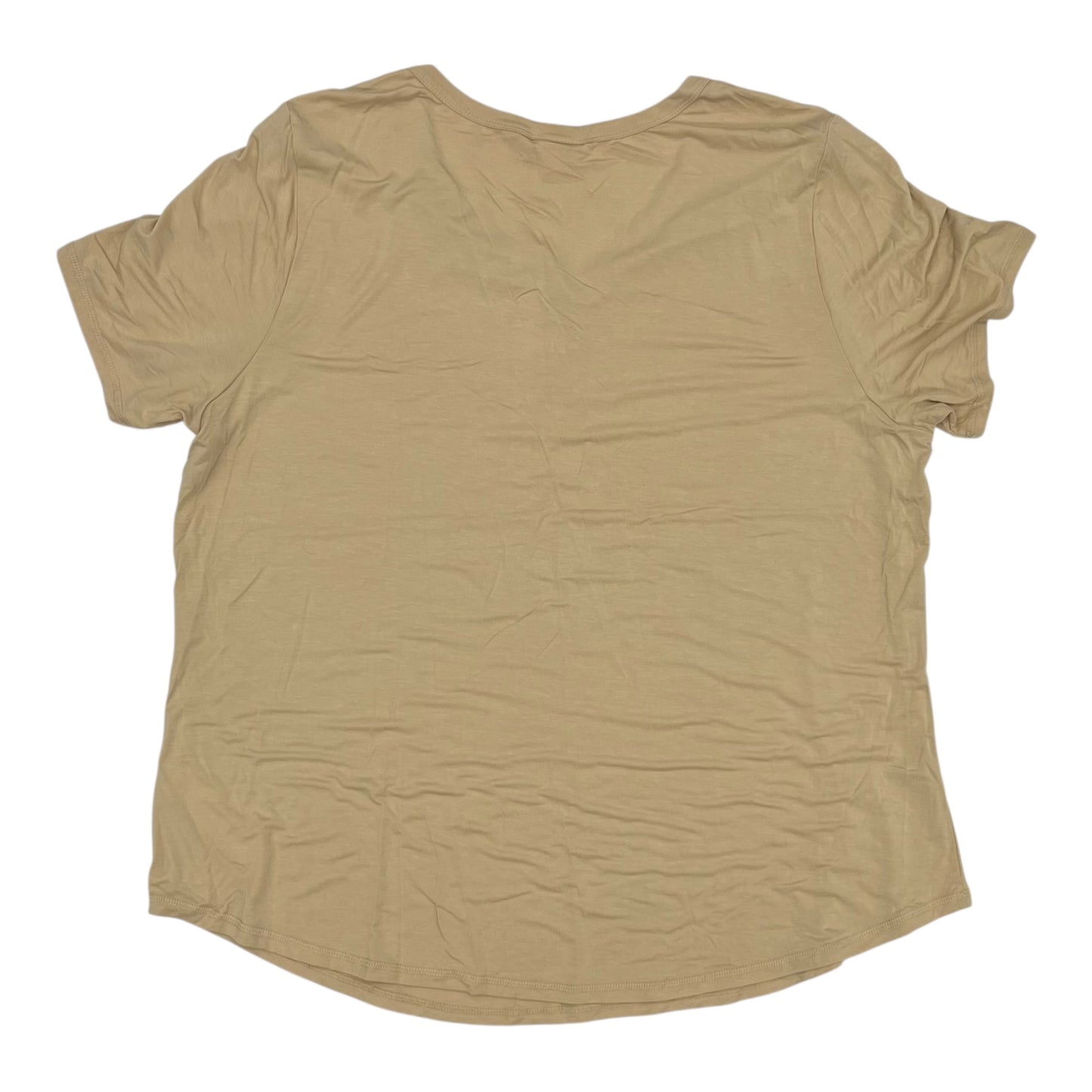 Top Ss By Lularoe In Tan, Size:3X
