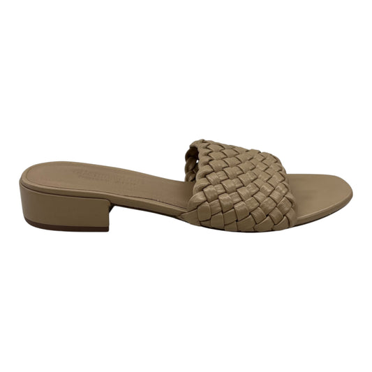 Sandals Flats By Cushionaire In Brown, Size:6.5