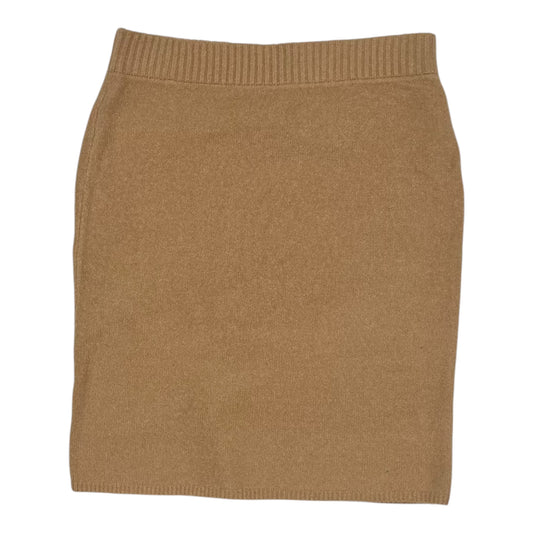 Skirt Midi By Express In Tan, Size:Xl
