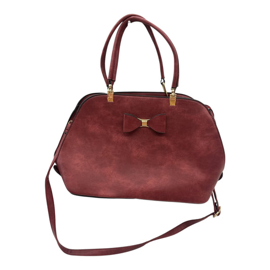 Handbag By Clothes Mentor In Red, Size:Large