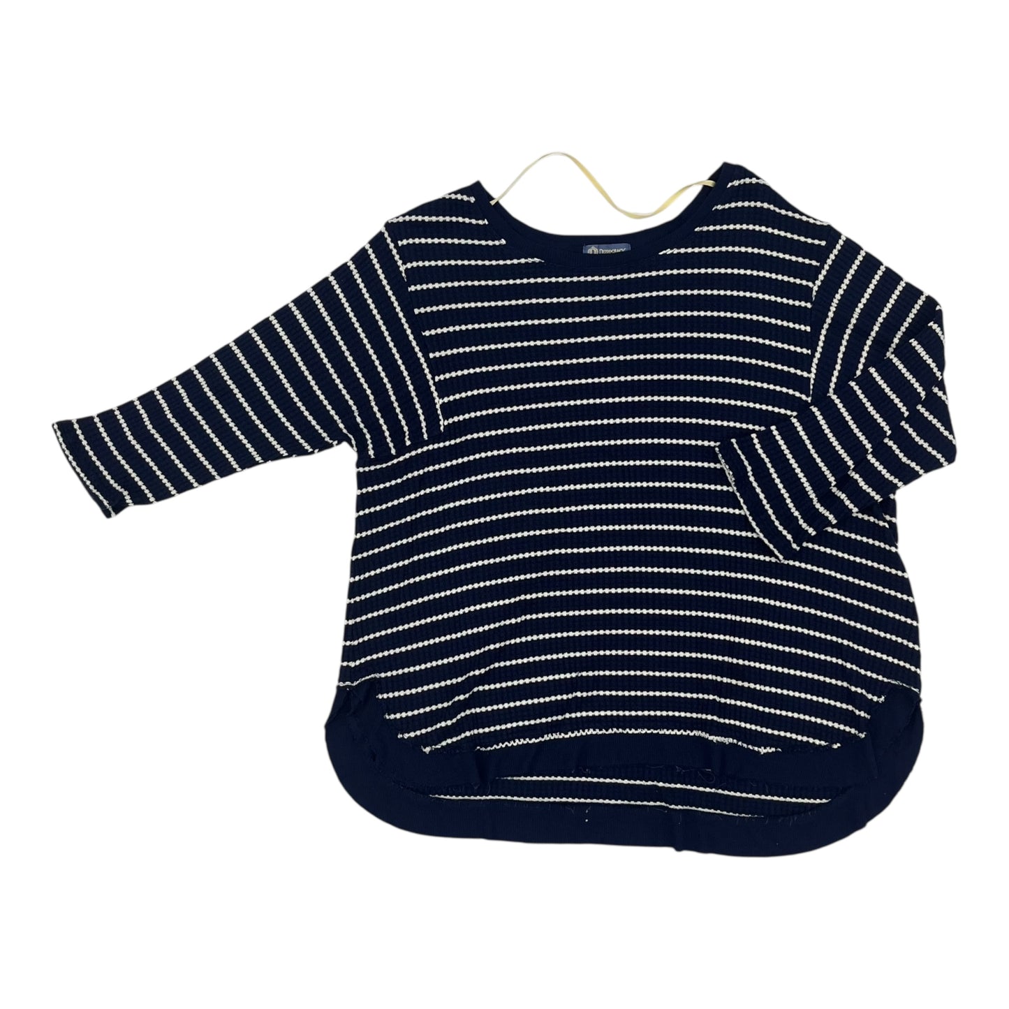 Top Ls By Democracy In Blue & White, Size:2X