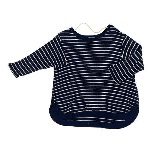 Top Ls By Democracy In Blue & White, Size:2X
