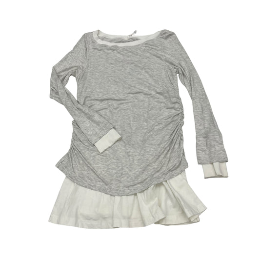 DRESS CASUAL SHORT by DAILY PRACTICE BY ANTHROPOLOGIE In GREY, Size: L