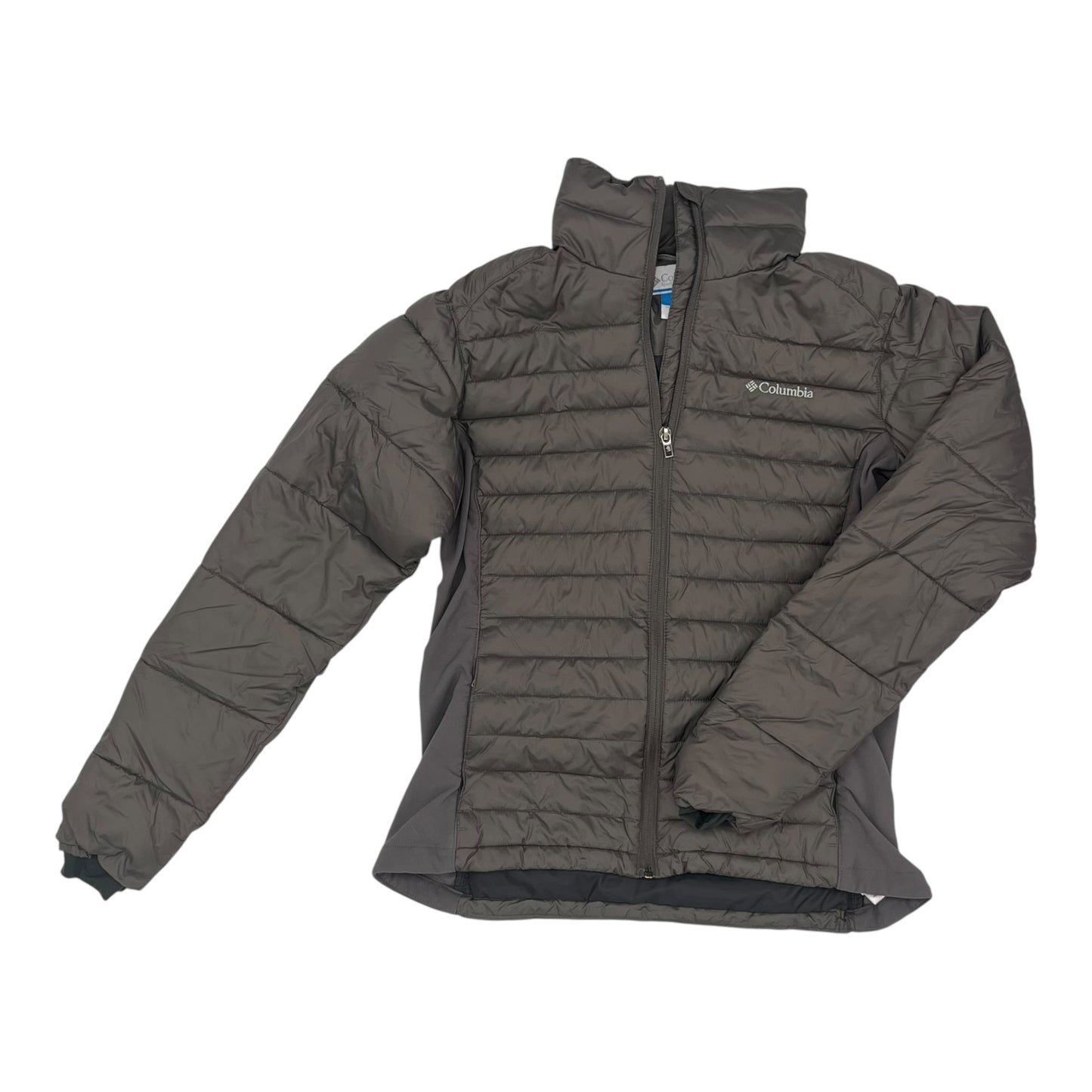 Jacket Puffer & Quilted By Columbia In Tan, Size:M