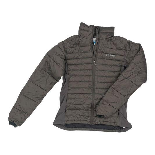 Jacket Puffer & Quilted By Columbia In Tan, Size:M
