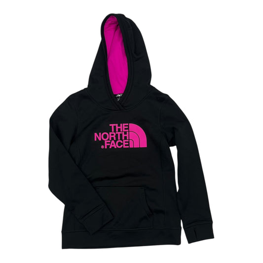 Athletic Sweatshirt Hoodie By The North Face In Black & Purple, Size:S