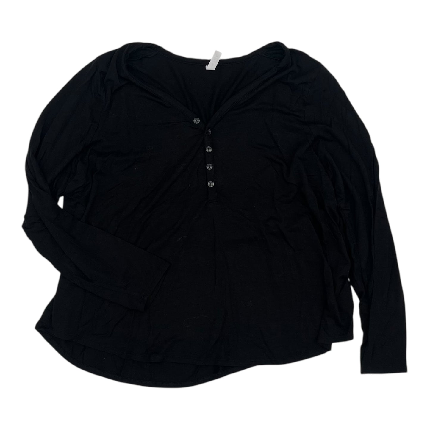 Top Ls By Athleta In Black, Size:2X
