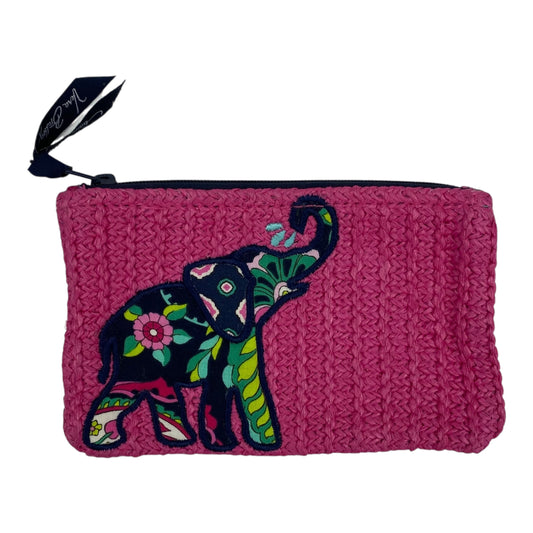 Makeup Bag By Vera Bradley In Pink, Size:Medium