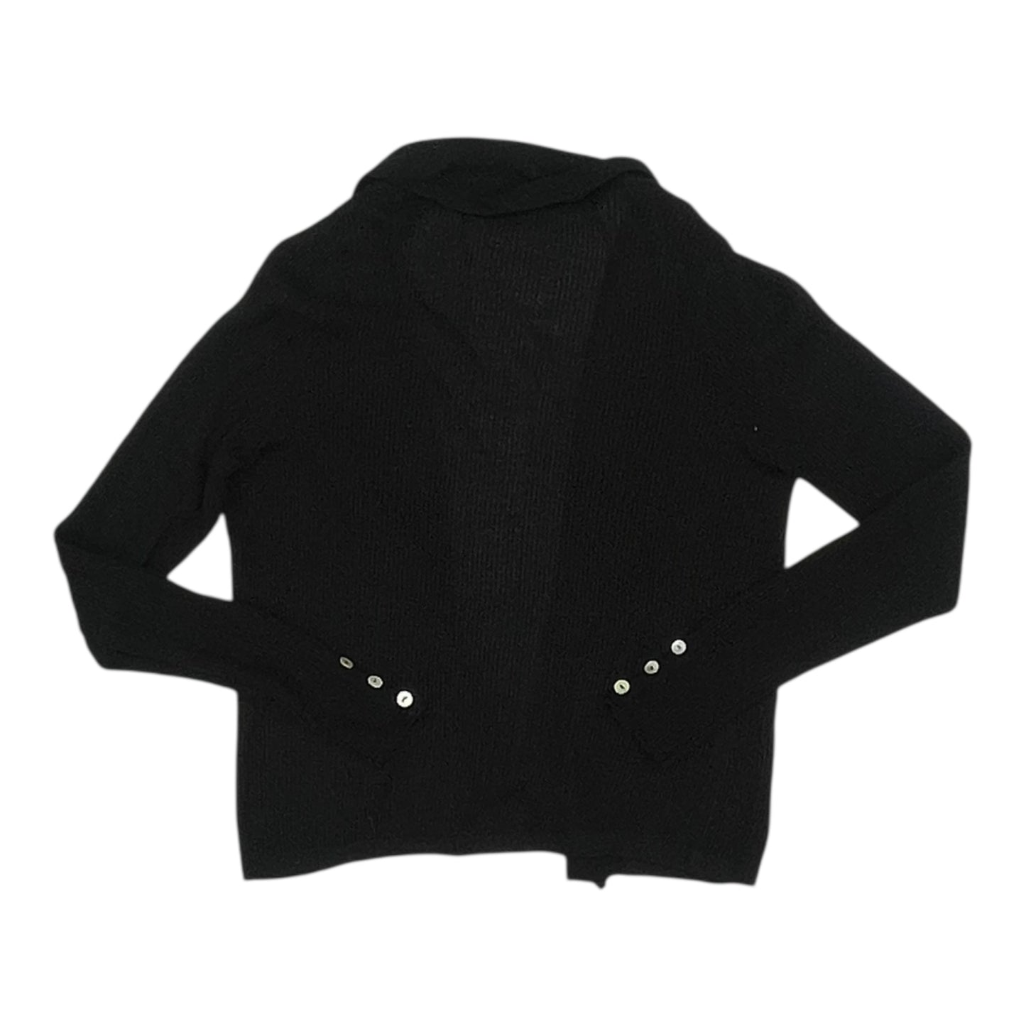 Cardigan By Cyrus Knits In Black, Size:S