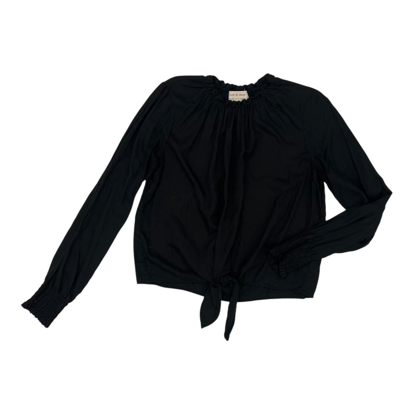Top Ls By Cloth & Stone In Black, Size:L