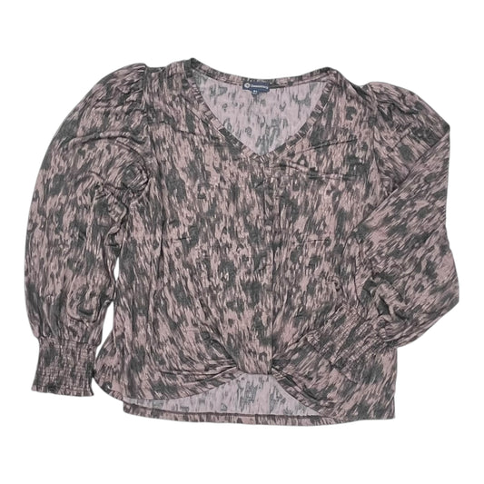 Top Ls By Democracy In Purple, Size:Xl