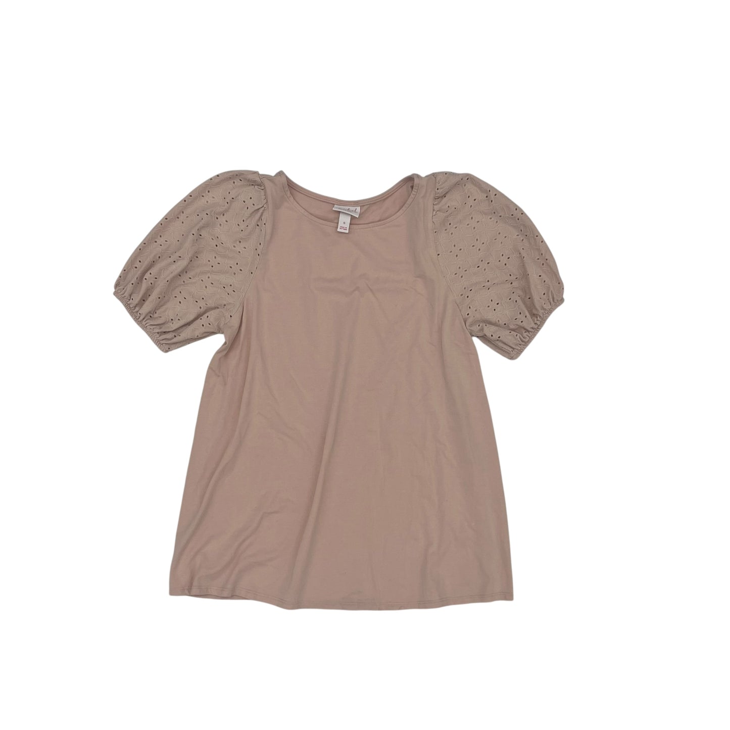 Mat Top Ss By Isabel Maternity In Peach, Size:S