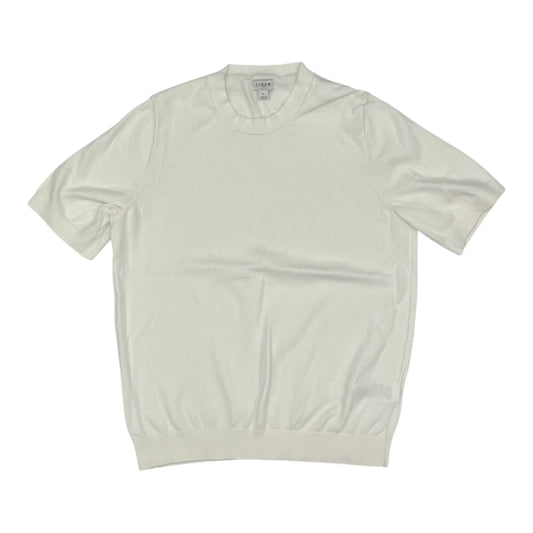 Sweater Ss By J. Crew In Cream, Size:L