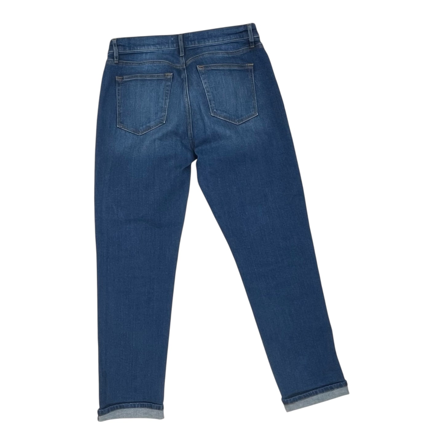 Jeans Skinny By Loft In Blue Denim, Size:8