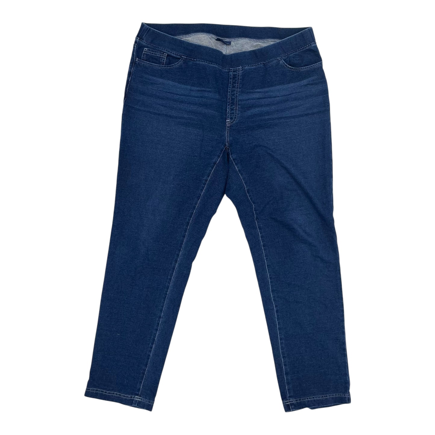 Pants Leggings By J. Jill In Blue Denim, Size:Xl