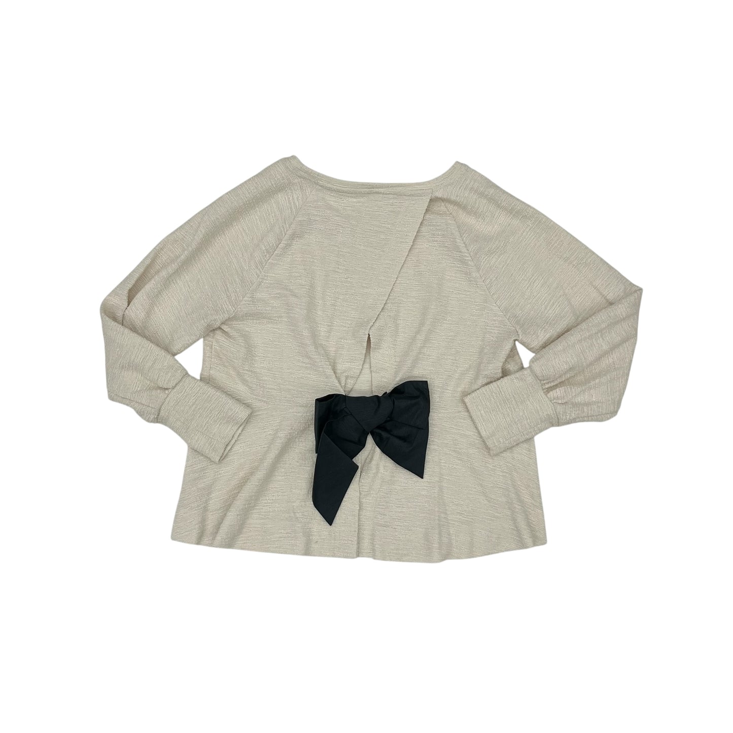Top Ls By Anthropologie In Cream, Size:L