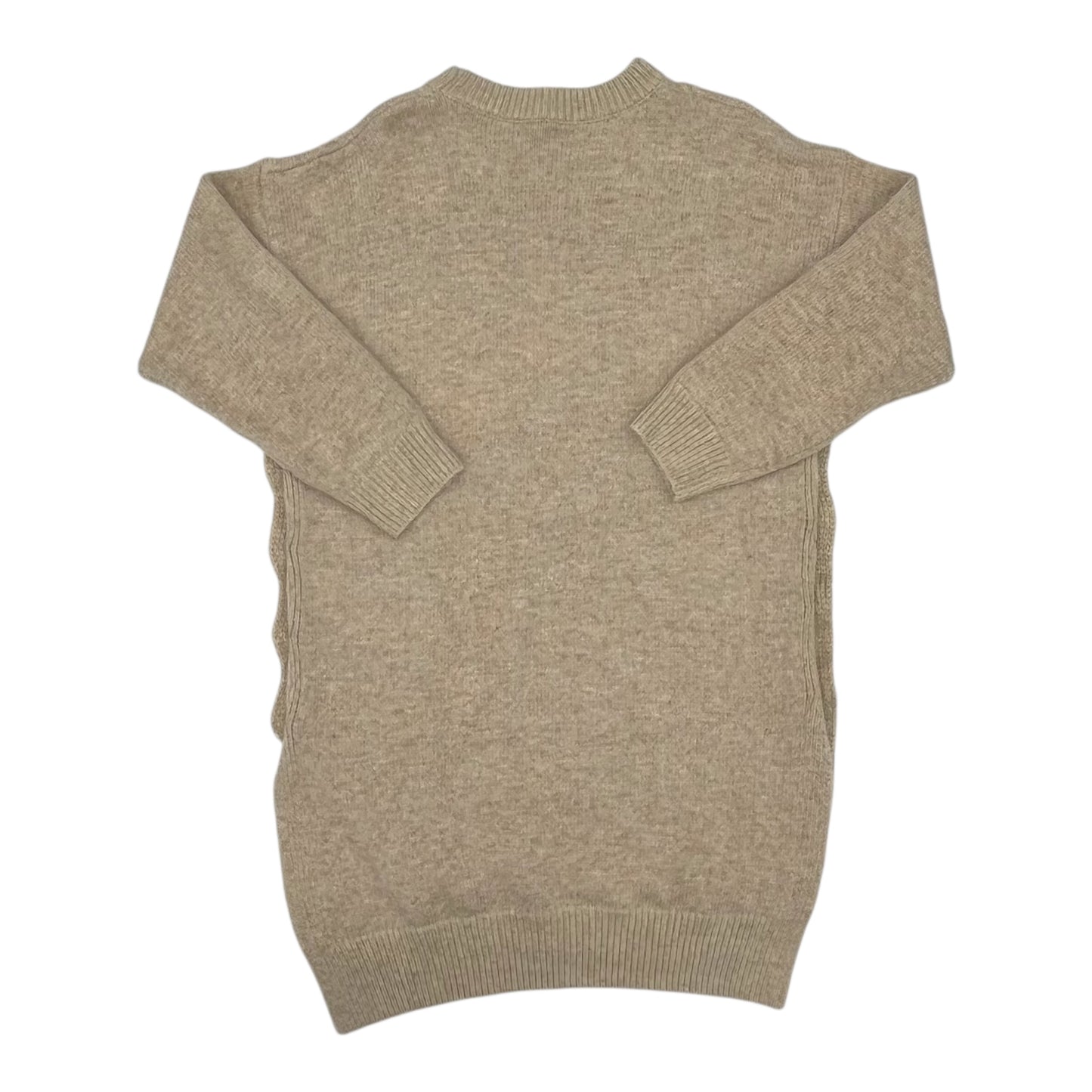 Dress Sweater By Davi & Dani In Tan, Size:S