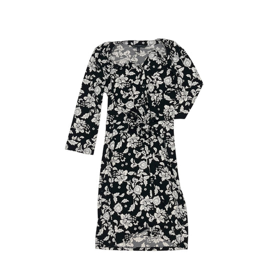 Dress Work By White House Black Market In Black & White, Size:L