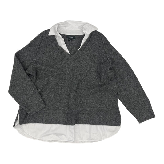 Sweater By Karen Kane In Grey, Size:3X