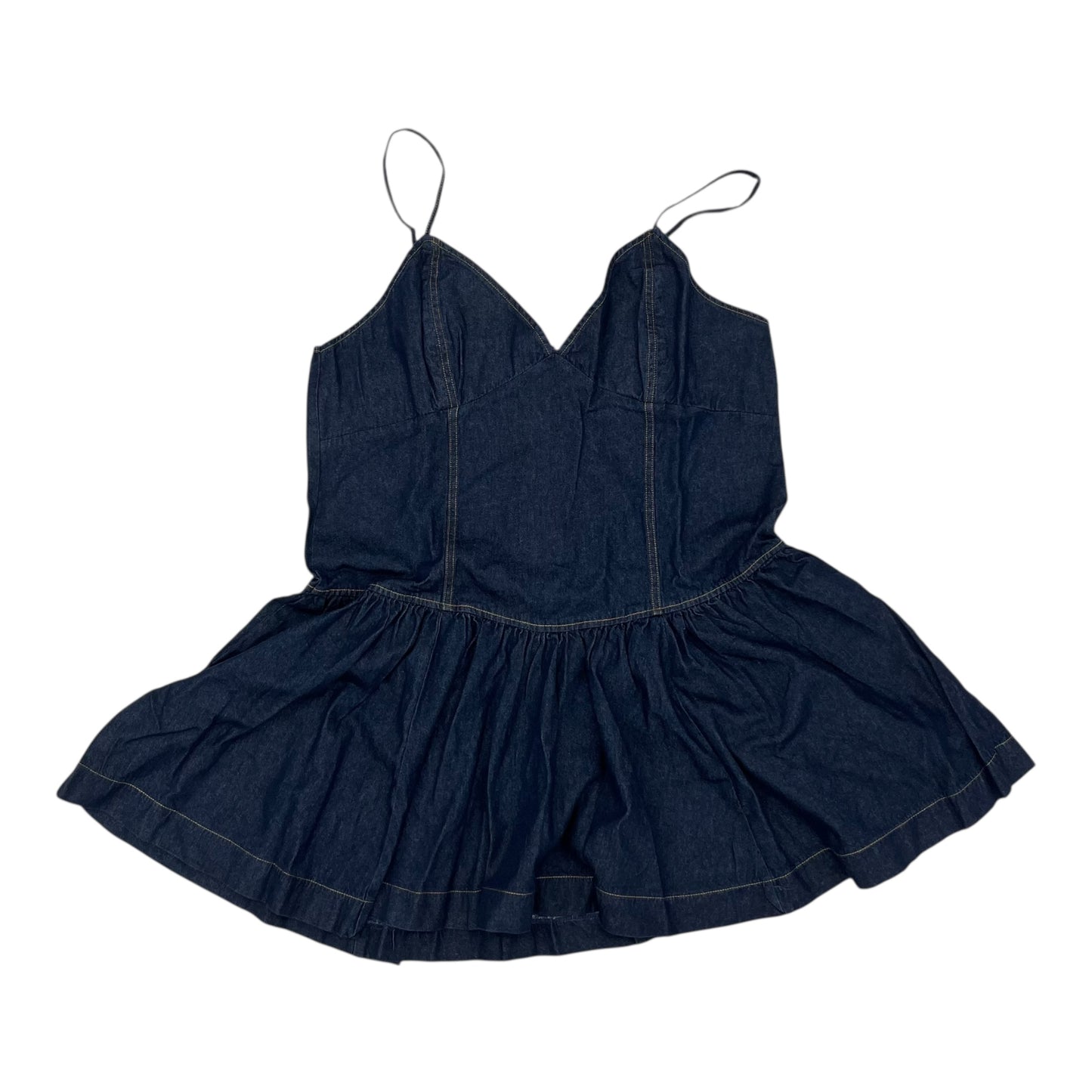 Dress Party Short By Scoop In Blue Denim, Size:18