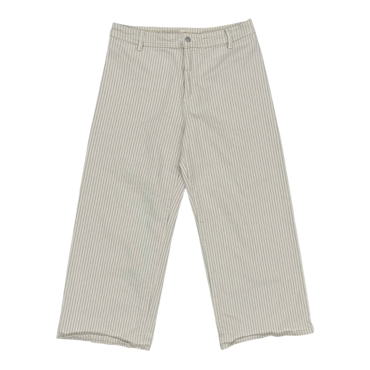 Jeans Wide Leg By Universal Thread In Cream, Size:16