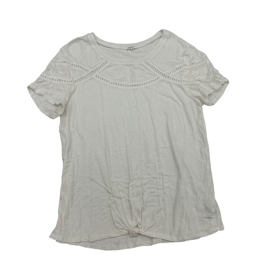 CREAM TOP SS by MAURICES, SIZE L