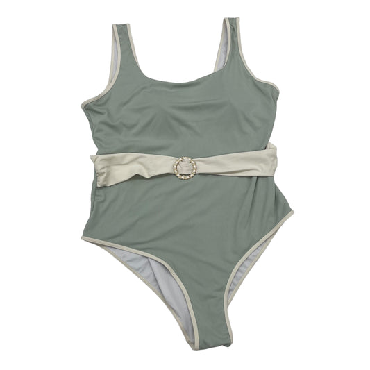 GREEN SHEIN SWIMSUIT, Size 4X