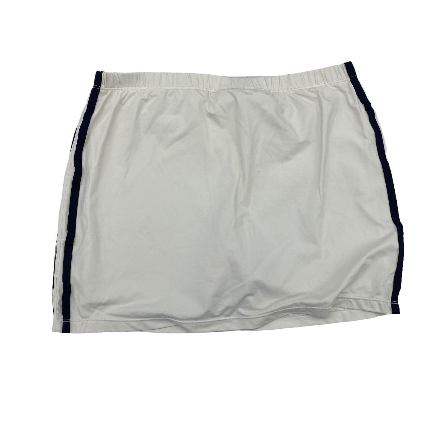 WHITE    CLOTHES MENTOR ATHLETIC SKORT, Size S