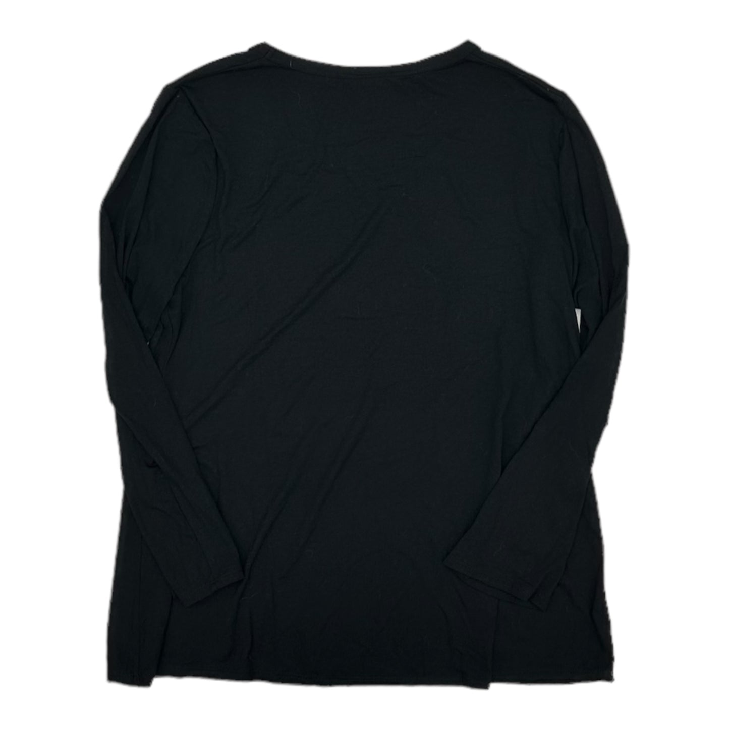 BLACK TOP LS BASIC by CLOTHES MENTOR Size:1X